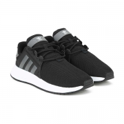 Boys & Girls Lace Running Shoes  (Black)