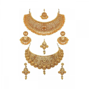 Alloy Jewel Set  (Gold)