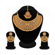 Alloy Jewel Set  (Gold)